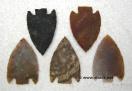 Neolithic Arrowheads  Leaf Flint